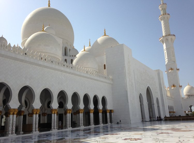 Billede: Sheikh Zayed Bin Sultan Al Nahyan Mosque = Abu Dhabi Grand Mos